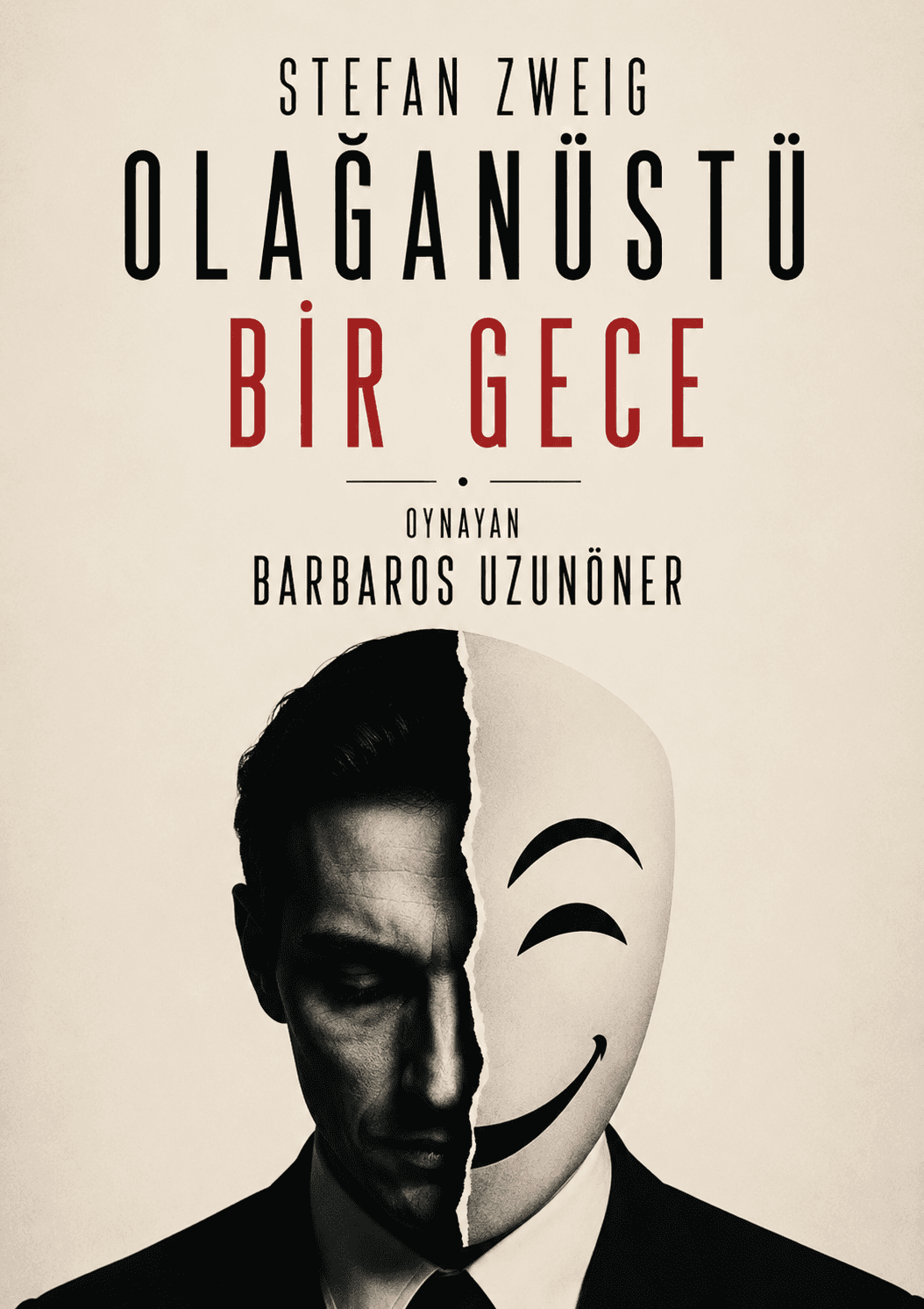Olağanüstü Bir Gece etkinlik afişi