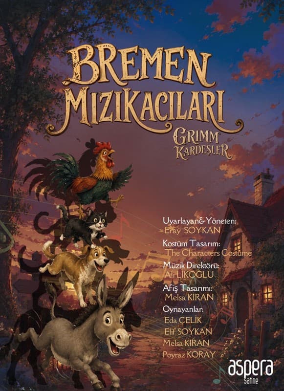 Bremen Mızıkacıları etkinlik afişi