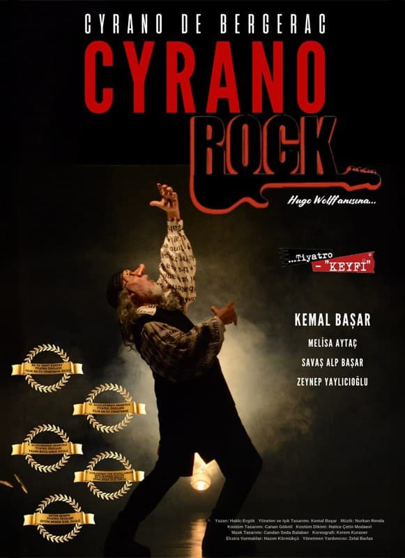 Cyrano de Bergerac (Cyrano Rock) etkinlik afişi