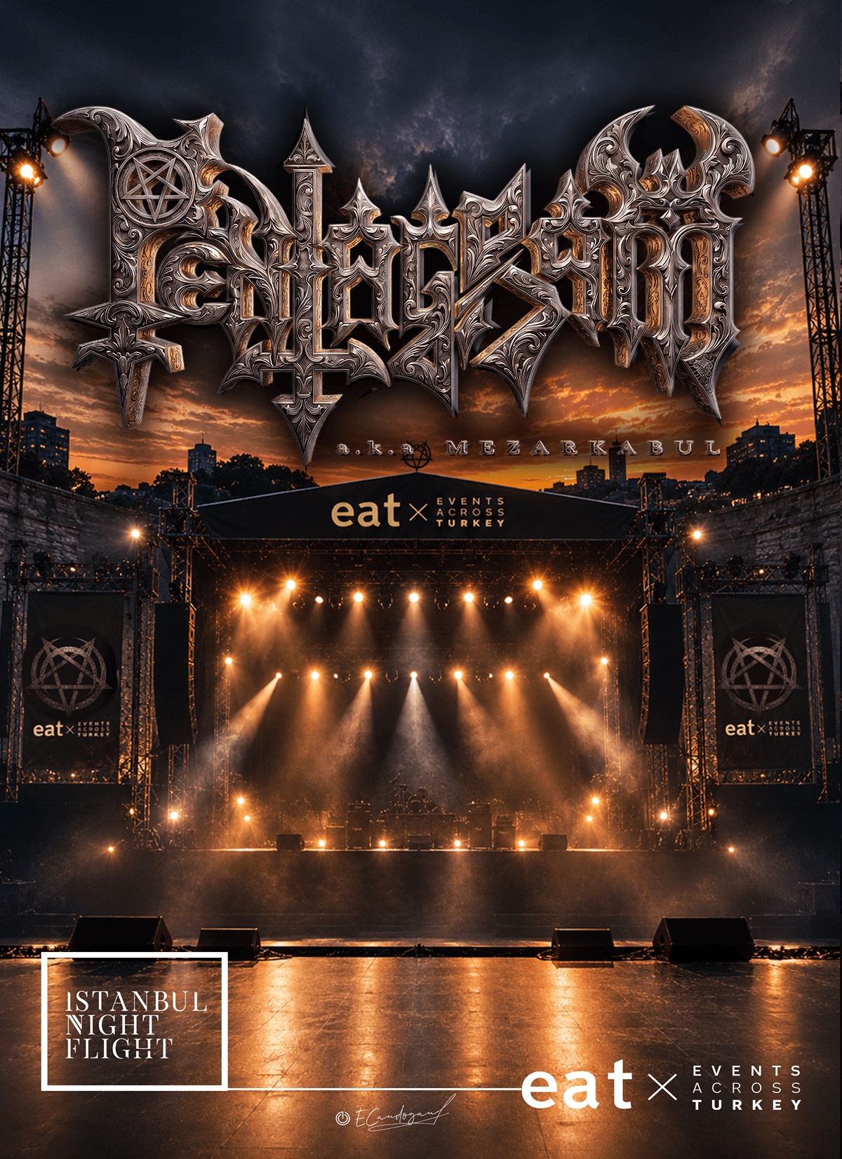 Pentagram - Electric etkinlik afişi