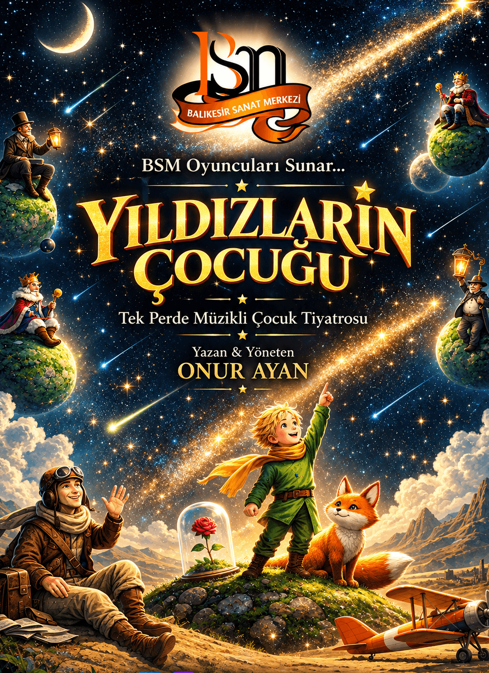 Yıldızların Çocuğu etkinlik afişi
