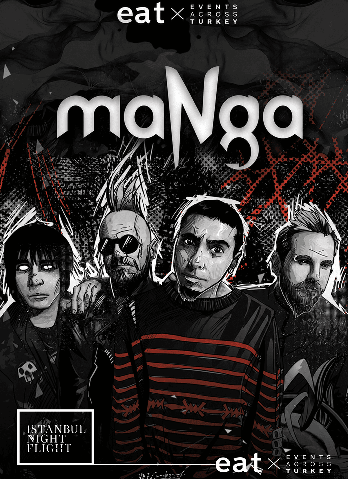 maNga - Electric etkinlik afişi