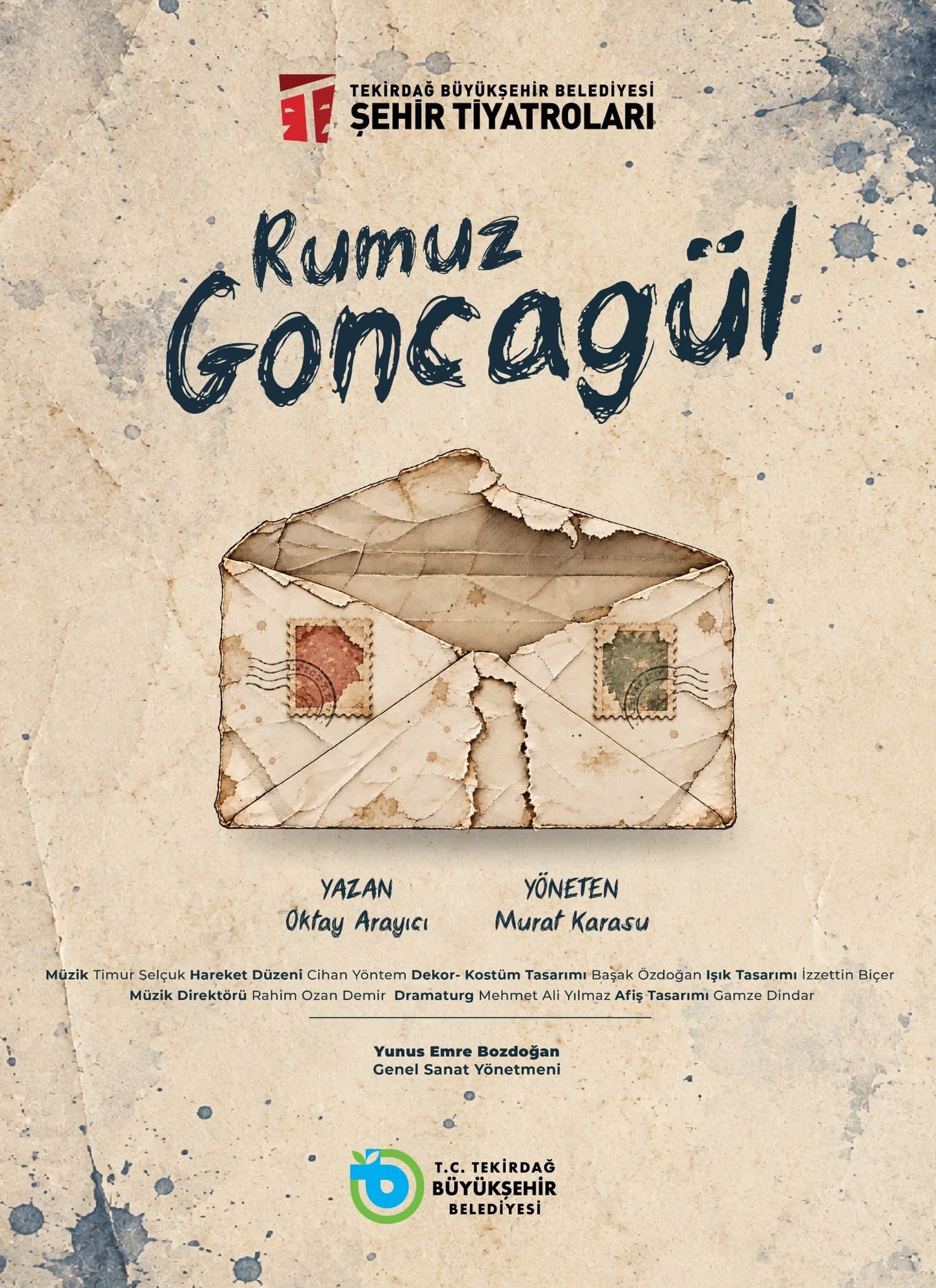 Rumuz Goncagül etkinlik afişi