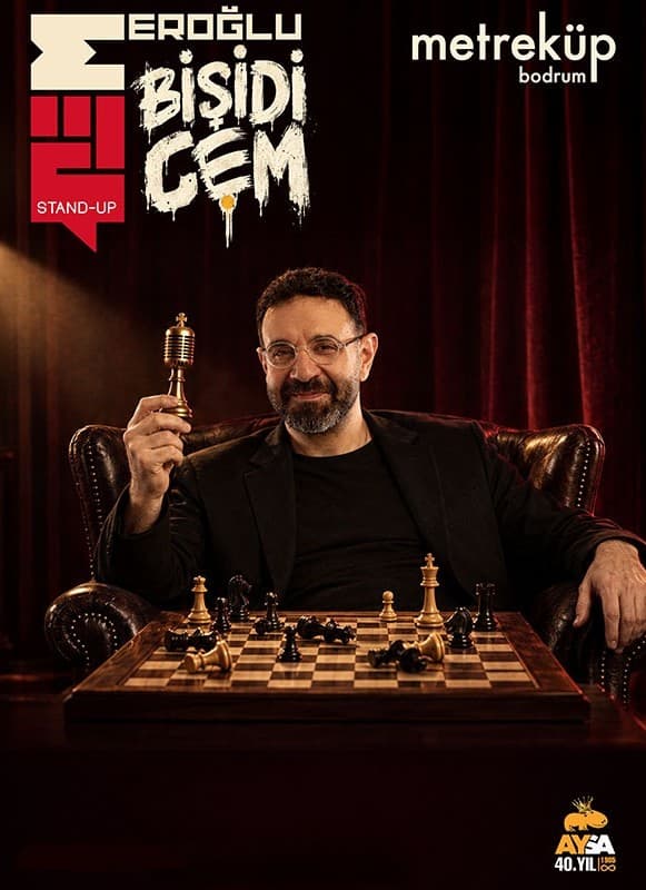 Cem Eroğlu ile Bişi Dicem etkinlik afişi